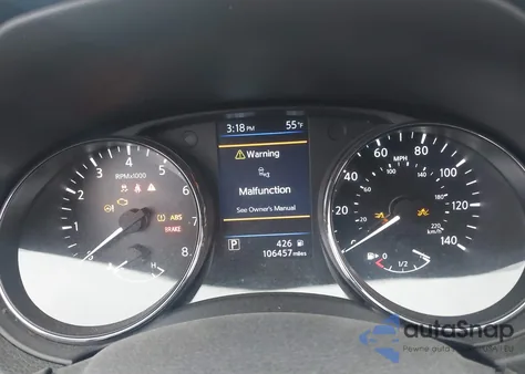 2020 Nissan Rogue Sv Fwd z USA, uszkodzony, nr VIN 5N1AT2MT8LC815377